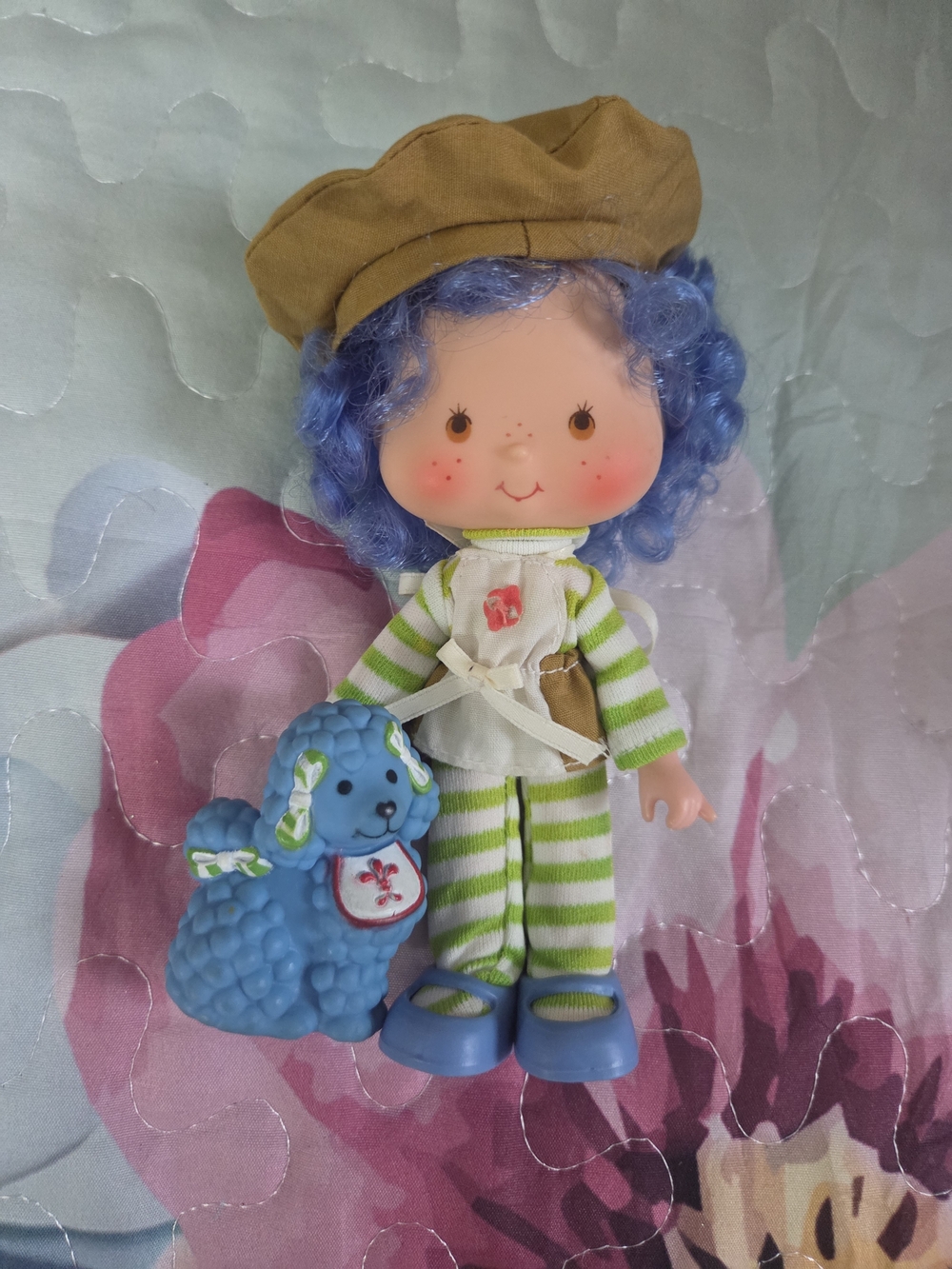 Vintage Strawberry Shortcake Crepe Suzette with Pet Poodle Éclair